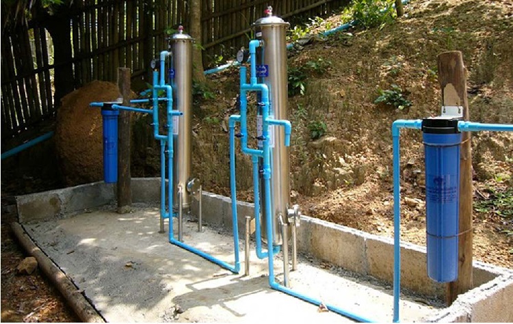 Water Filtration System Installed